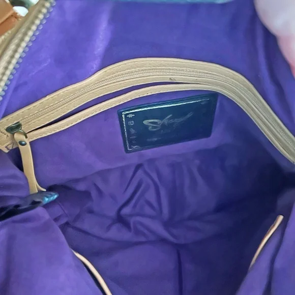 Embroidered Satchel Bag - Picture 16 of 16